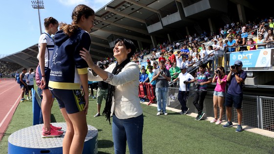 Imagen de Los equipos Clator Orotava y Milla Chicharrera, en cadetes, y el CA Arona, en infantiles, dominan el atletismo de los Juegos Cabildo de Tenerife