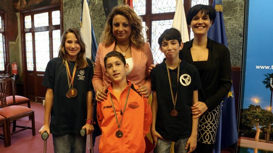 Imagen de El Cabildo felicita a los campeones nacionales de taekwondo