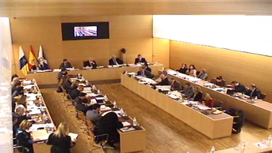 Imagen de Pleno ordinario del Cabildo de Tenerife, 27 de enero de 2012