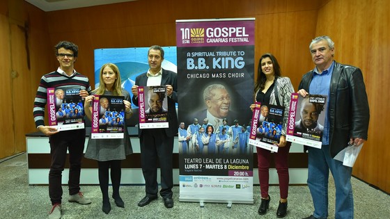 Imagen de El Gospel Canarias Festival celebra su décimo aniversario rindiendo homenaje a BB King con el Chicago Mass Choir 