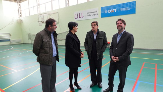 Imagen de El Cabildo y la Universidad de La Laguna invierten 80.000 euros en la mejora de las infraestructuras deportivas