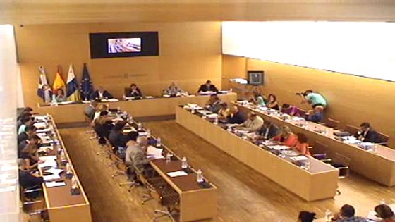 Imagen de Pleno extraordinario del Cabildo de Tenerife, 5 de septiembre de 2014 (primera sesión)
