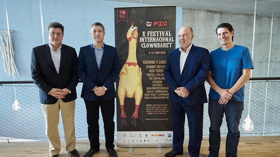 Imagen de El Cabildo acoge la presentación de la décima edición del Festival Internacional Clownbaret