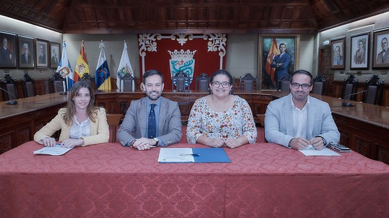 Imagen de Sinpromi y el Ayuntamiento de Puerto de la Cruz, juntos en la integración de las personas con discapacidad