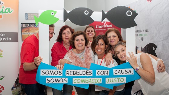 Imagen de El Cabildo colabora con Cáritas en la promoción del comercio justo