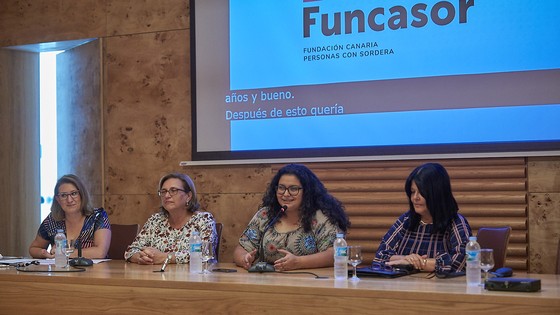 Imagen de El Cabildo apoya a Funcasor en sus 25 años de atención a las personas con discapacidad auditiva