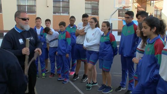 Imagen de El Cabildo lleva los deportes autóctonos a más de 1.700 escolares a través del programa ‘Lo Nuestro en tu Centro’