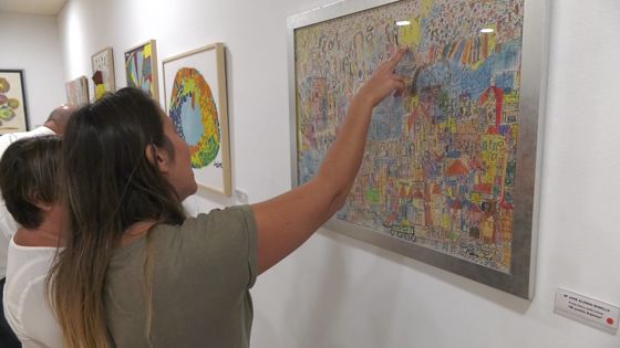 Imagen de Abre sus puertas la exposición ‘Diversos’ de Giro-Arte con 46 obras realizadas por personas con discapacidad