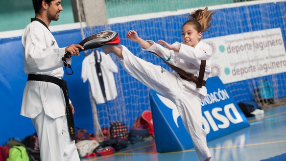 Imagen de El taekwondo de los Juegos Cabildo de Tenerife congrega a más de 300 deportistas en su debut