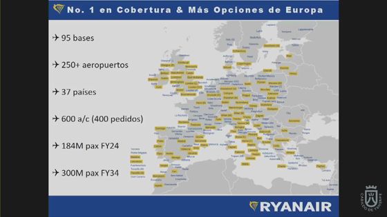 Imagen para Ryanair abre ocho nuevas rutas hacia Tenerife