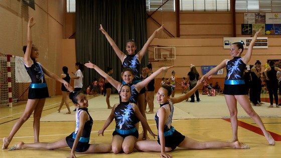 Imagen de Los Juegos Cabildo de Tenerife reúnen a más de 300 gimnastas en La Orotava en la clausura de Diverítmica