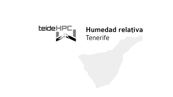 Imagen de Tenerife - Humedad relativa