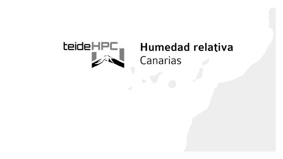 Imagen para Canarias - Humedad relativa