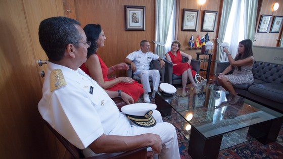 Imagen de El Cabildo aplaude la misión de paz del buque escuela de la Armada Mexicana, atracado en el puerto capitalino