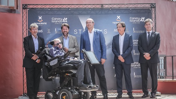 Imagen de Stephen Hawking presenta en Tenerife la tercera edición del Starmus Festival