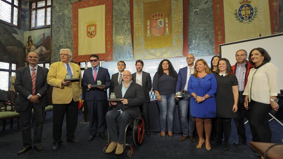 Imagen de El Cabildo entrega los galardones de la séptima edición de los Premios de Arquitectura Accesible