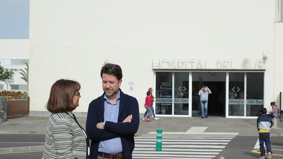Imagen de El Cabildo pone a disposición de Sanidad el edificio destinado a la hospitalización en el Sur de la Isla