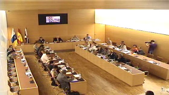 Imagen de Pleno extraordinario del Cabildo de Tenerife, 4 de agosto de 2010