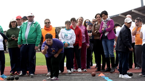 Imagen de El Cabildo inicia el Plan Insular de Deporte Adaptado con la actividad de bola canaria