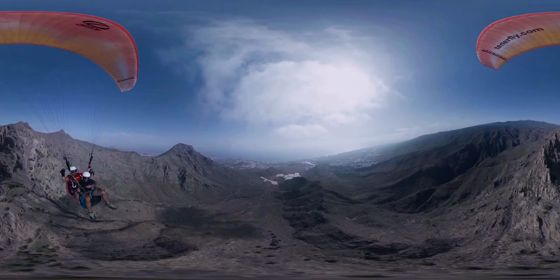 Imagen de Video promocional de Turismo de Tenerife: Parapente 360º