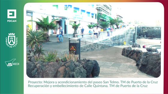 Imagen de Actuación MEDI. Píldora Informativa San Telmo y Calle Quintana en Puerto de la Cruz