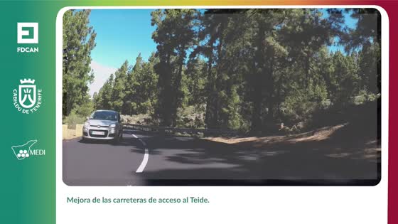 Imagen de Actuación MEDI. Píldora Informativa Rehabilitación de la carreteras de Acceso al Teide