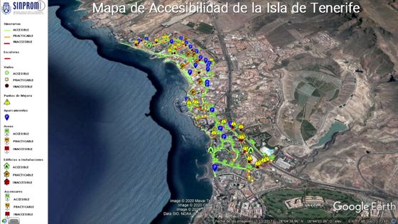 Imagen de El Cabildo completa en siete municipios el mapa de accesibilidad de la isla