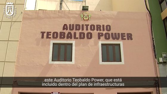 Imagen de Cabildo y Ayuntamiento de La Orotava trabajan en la reforma del Auditorio Teobaldo Power
