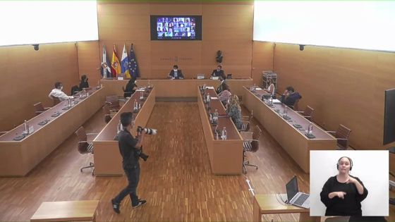 Imagen de Pleno extraordinario del Cabildo de Tenerife, 05 de octubre de 2021