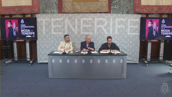 Imagen de Live - PRESENTACIÓN DE LA FERIA INTERNACIONAL DE LA MODA DE TENERIFE