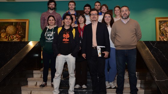 Imagen de El Cabildo recibe a alumnos de la Universidad de Montpellier